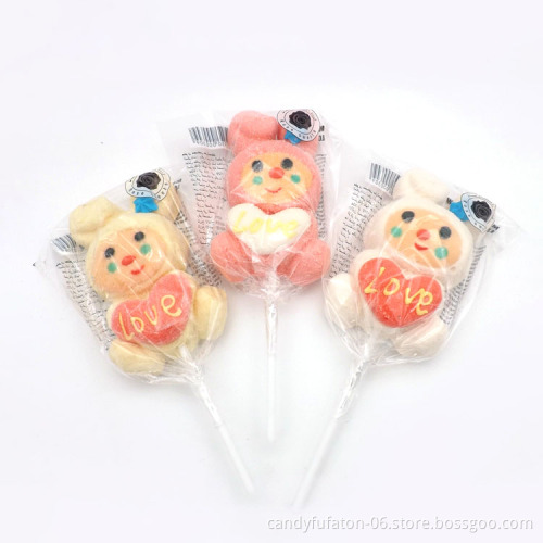 Hand decorated candy lollipop manufacturers from China